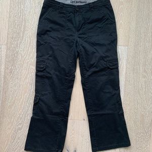Black y2k Cargo Pants